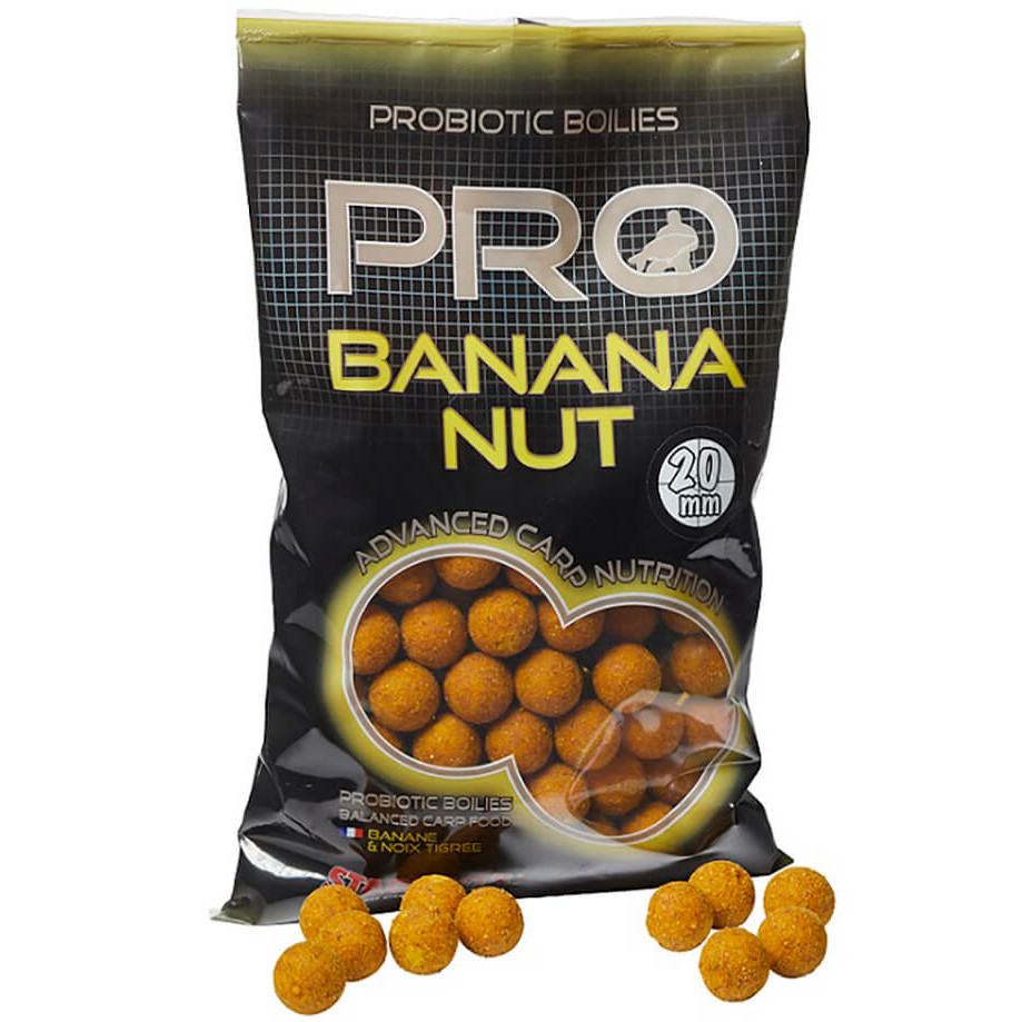 STARBAITS Pro Banana Nut, 800 g průměr 20 mm