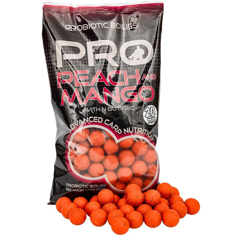 STARBAITS Pro Peach & Mango, 800 g průměr 20 mm