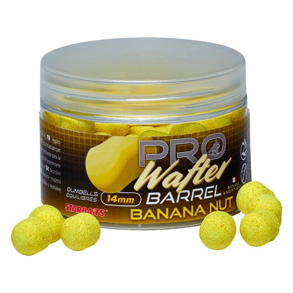 Vyvážené STARBAITS PRO Barrel Wafter Banana Nut