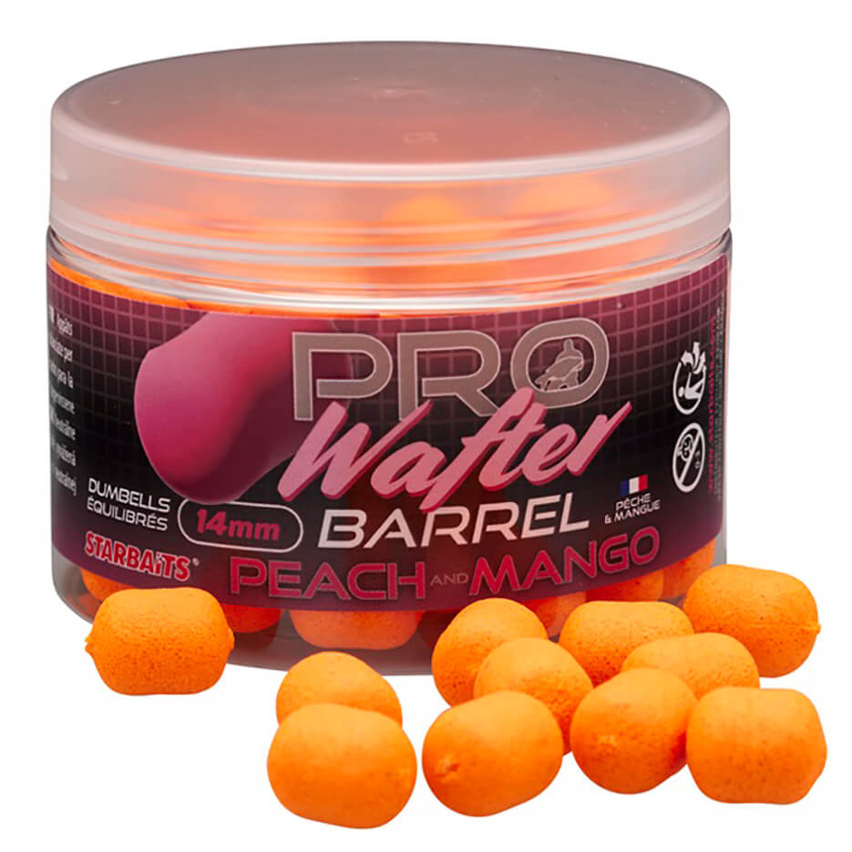 Vyvážené STARBAITS PRO Barrel Wafter Peach & Mango