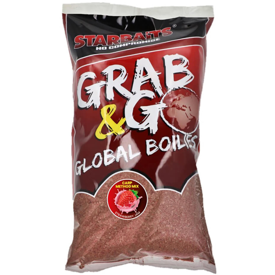 Method mix STARBAITS Grab&Go Global Strawberry Jam (jahody), 1,8 kg