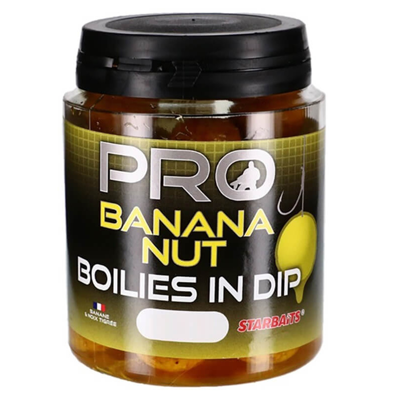 STARBAITS Pro Banana Nut v dipu průměr 20 mm
