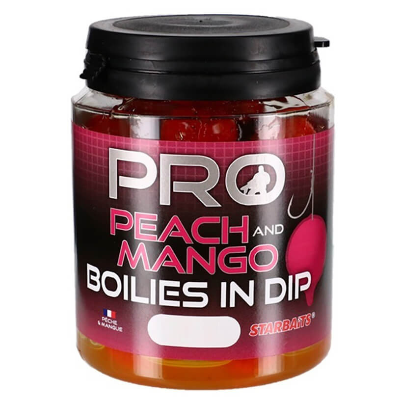 STARBAITS Pro Peach Mango v dipu průměr 20 mm