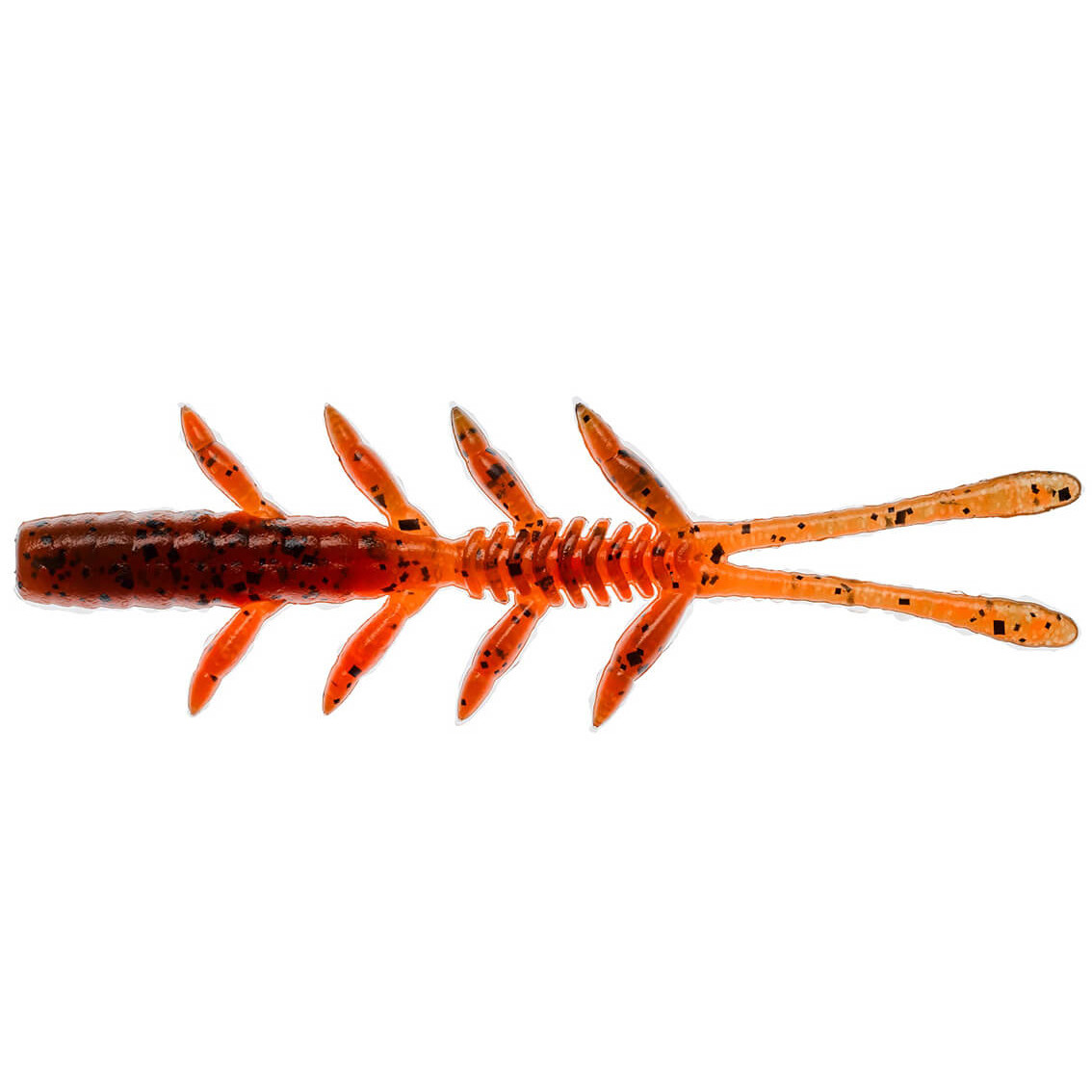 Nymfa Scissor Comb 7,6 cm, Magic Pumpkin Craw, 8 ks