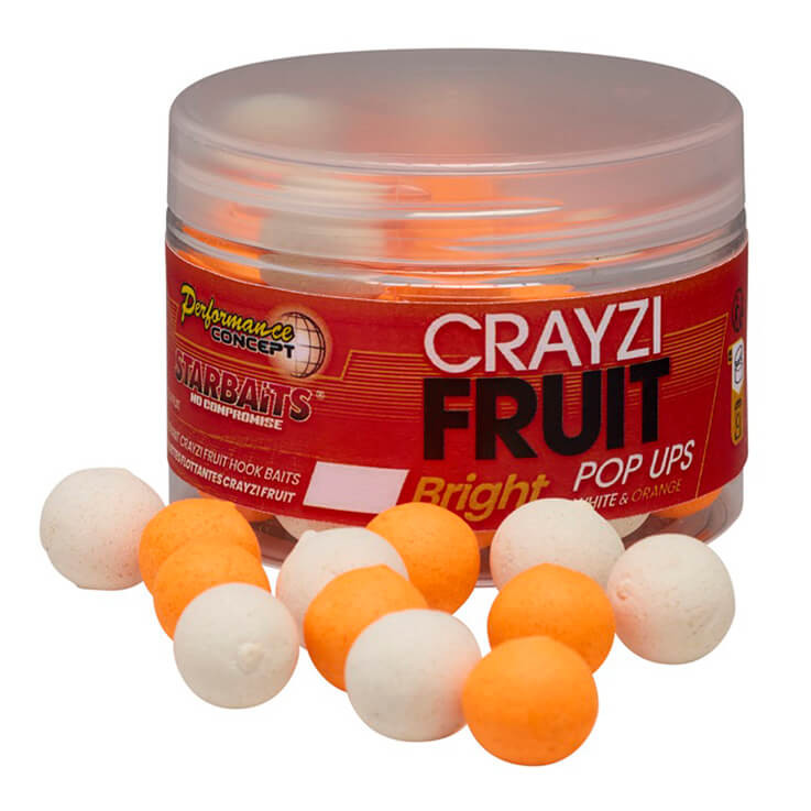 STARBAITS Pop Up Bright Crayzi Fruit, 50 g průměr 12 mm