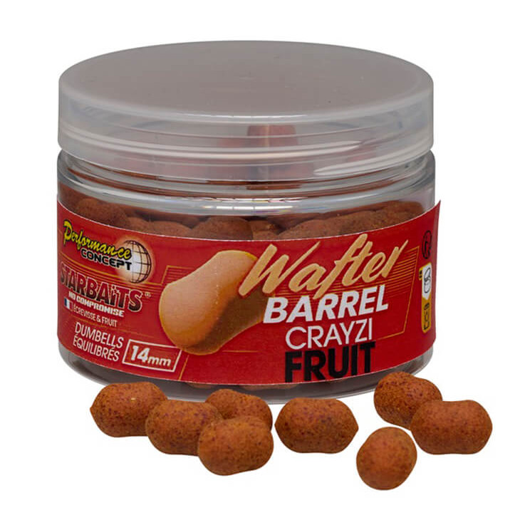 Dumbel STARBAITS Wafter Crayzi Fruit, 14 mm, 50 g