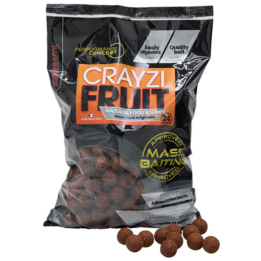 STARBAITS Mass Baiting Crayzi Fruit, 3 kg průměr 24 mm
