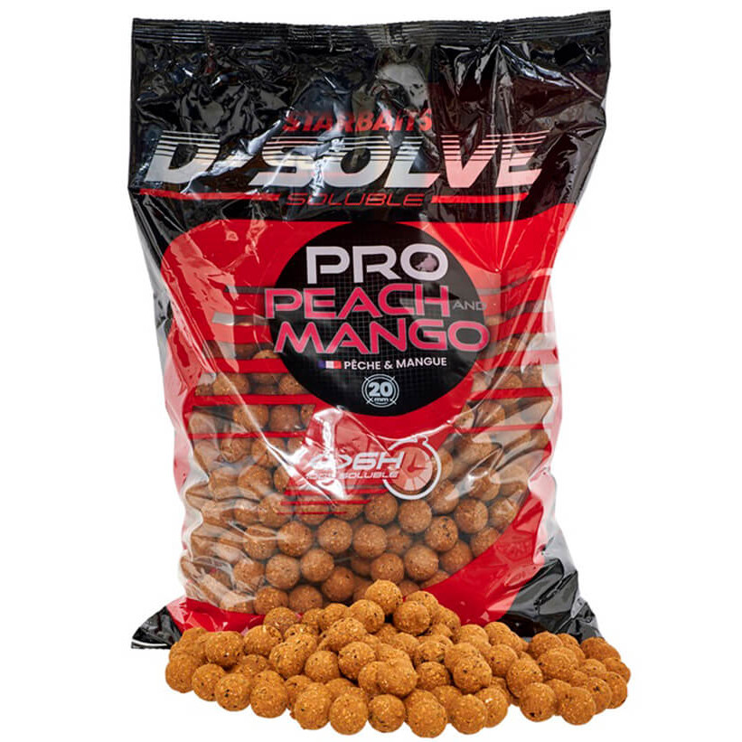 STARBAITS D-Solve Peach & Mango, 20 mm, 2,50 kg