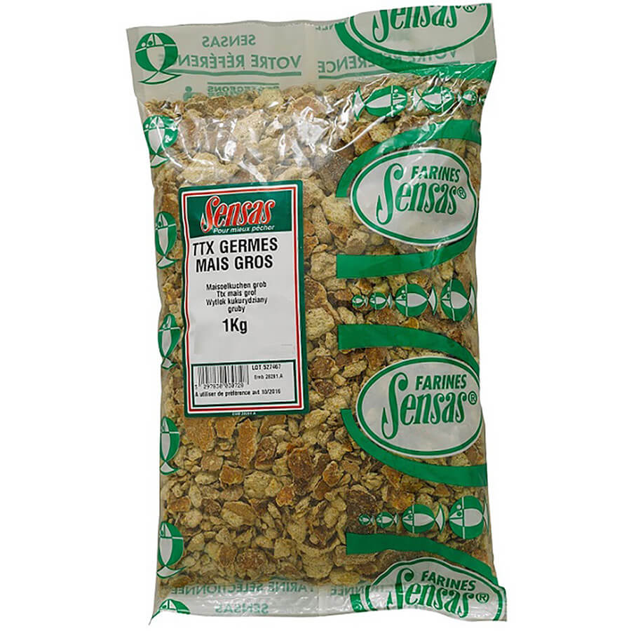 Kukuřičná směs SENSAS TTX Mais Gros, hrubá, 1 kg