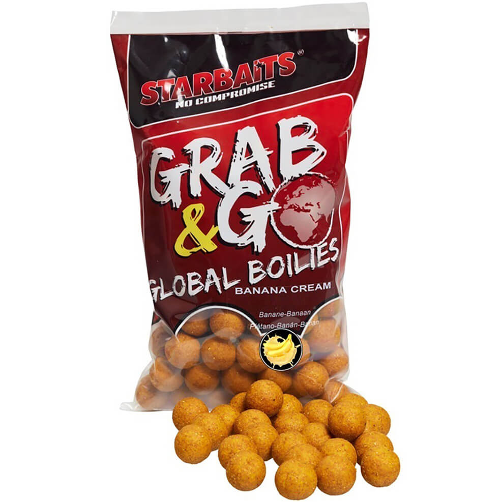 STARBAITS Grab & Go Global Banan Cream, 800 g průměr 24 mm