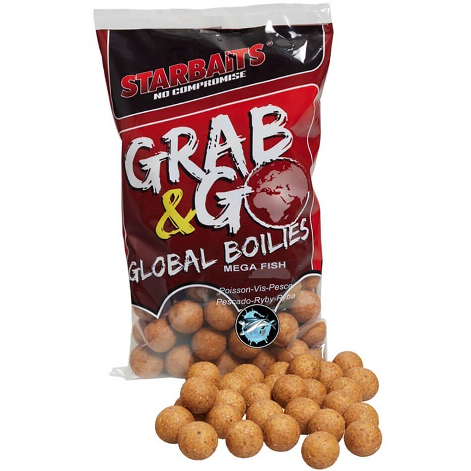 STARBAITS Grab & Go Global Mega Fish, 800 g průměr 24 mm
