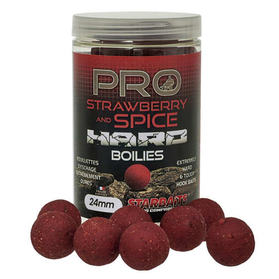 STARBAITS Hard Pro Strawberry & Spice, 200 g průměr 24 mm