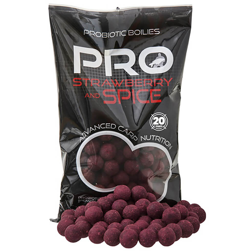 STARBAITS Pro Strawberry & Spice, 800 g průměr 30 mm