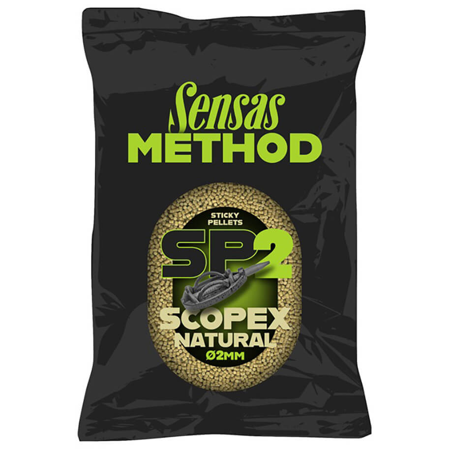 SENSAS Method Sticky Pellets, 650 g, Scopex