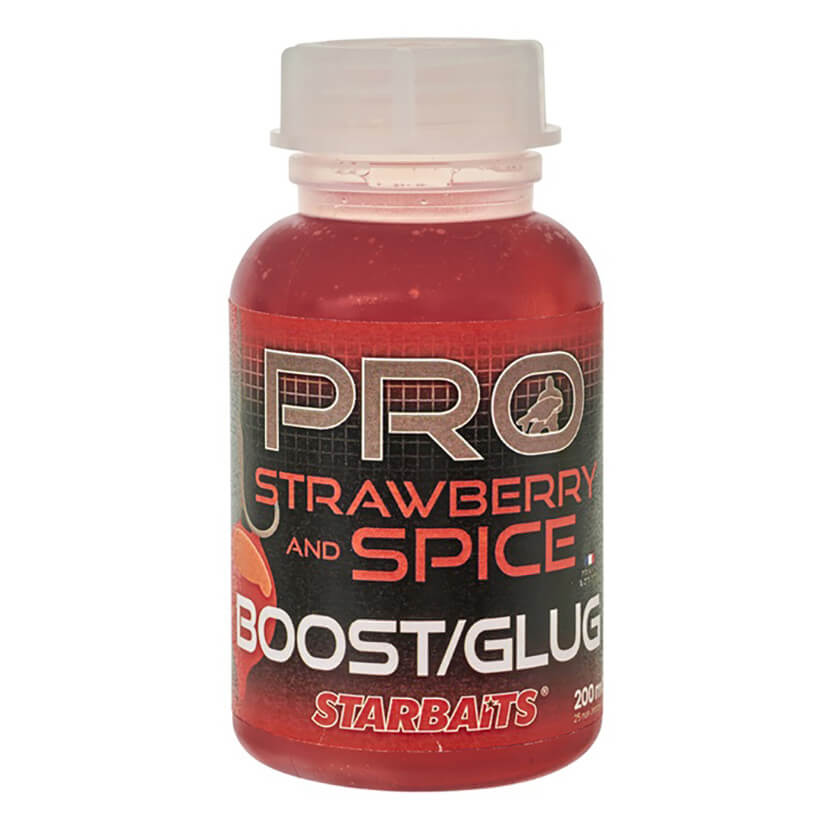 STARBAITS PRO Strawberry & Spice Boost/ Glug, 200 ml
