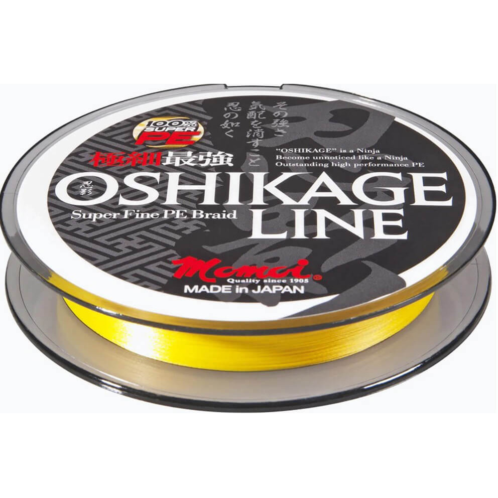 Pletená šňůra MOMOI Oshikage průměr 0,074 mm, nosnost 2,70 kg/ 6 lb