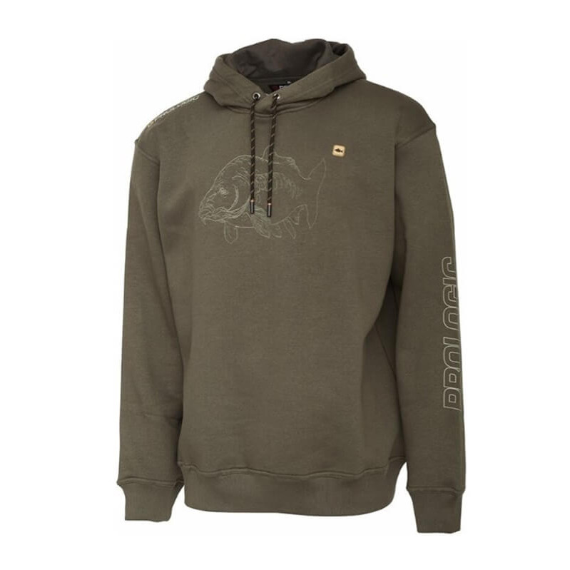 Mikina PROLOGIC Mirror Carp Hoodie Ivy Green vel. L