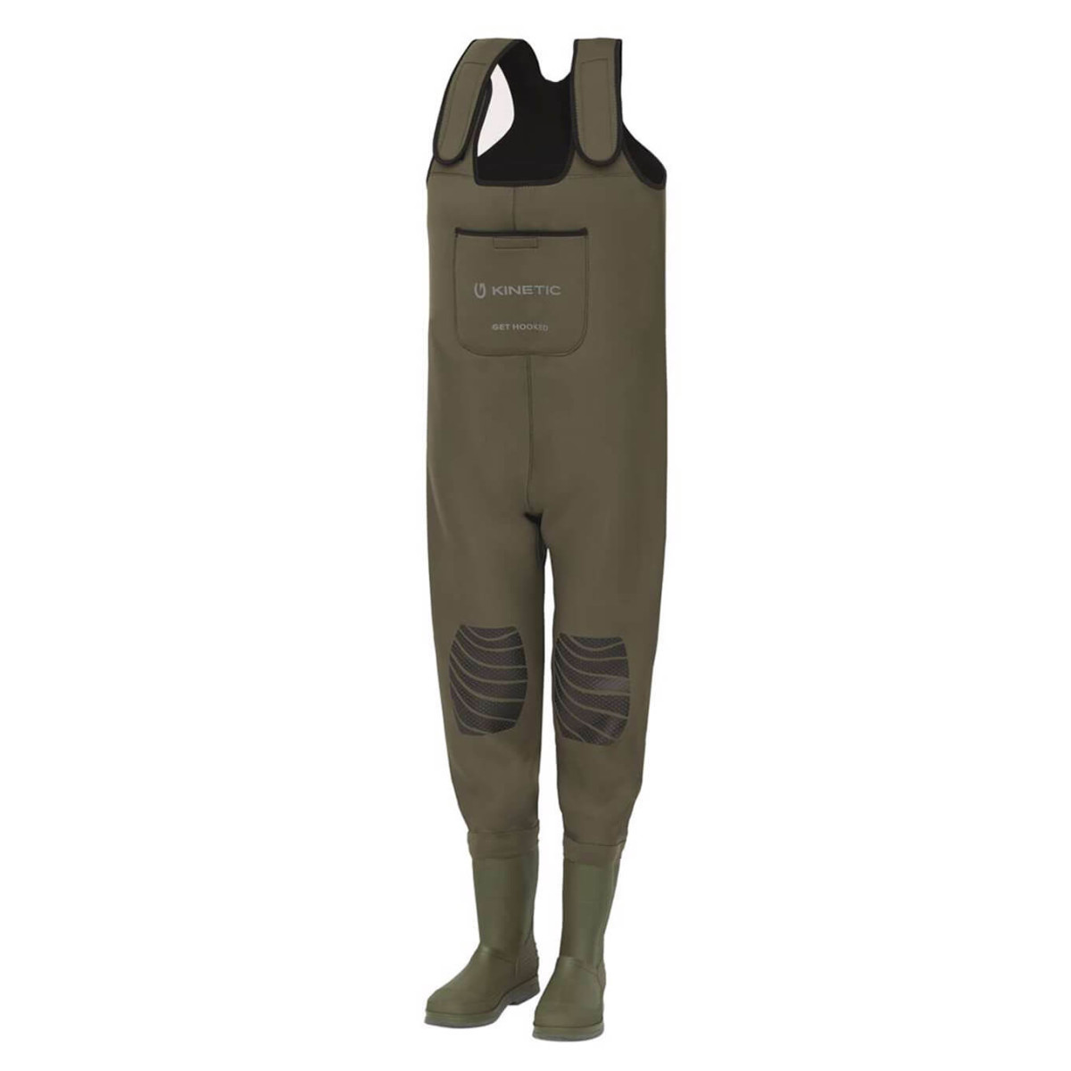 Neoprénové prsačky KINETIC Neogaiter Olive veľ. 40-41