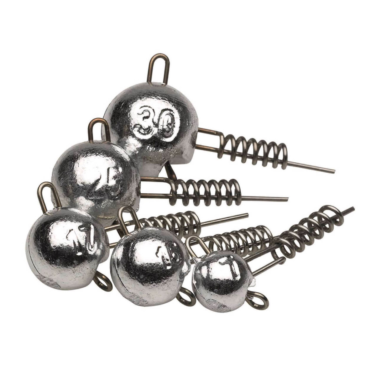 Jigová hlava KINETIC JigHead Screw hmotnost 5 g, balení 4 ks