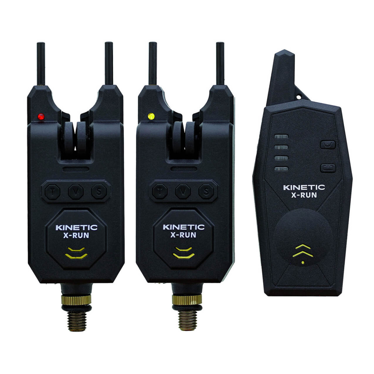Sada 2 signalizátorů KINETIC X-Run Bite Alarm Set s příposlechem