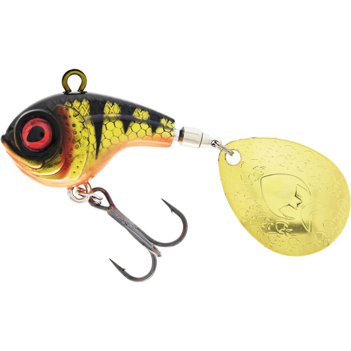 Nástraha WESTIN Dropbite Spin Tail Jig, Bling Perch