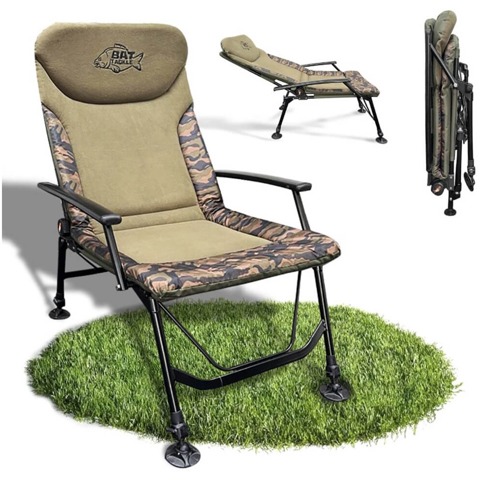 Křeslo BAT-Tackle Camou Advance Arm Chair