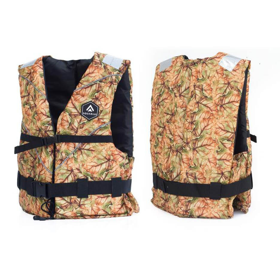 Plávacia vesta Aquarius Camo Forest vel. L-XL