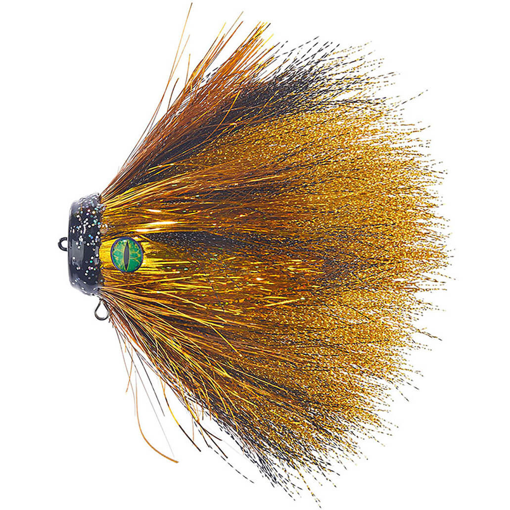 Nástraha BALZER Magic Fibre Lure Gold délka 7 cm