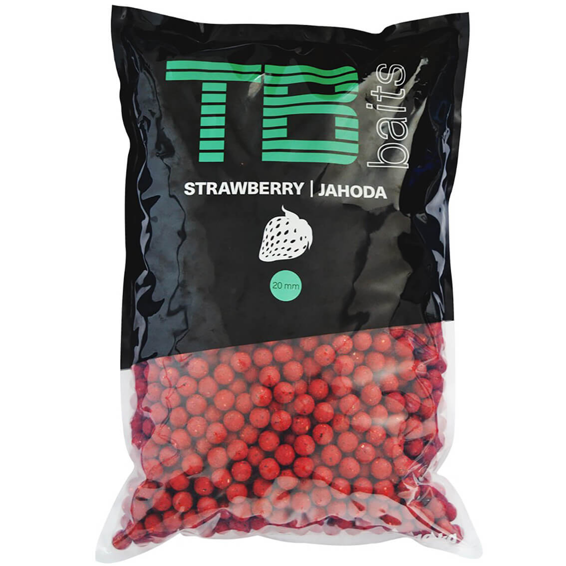 TB Baits Strawberry, 10 kg průměr 24 mm