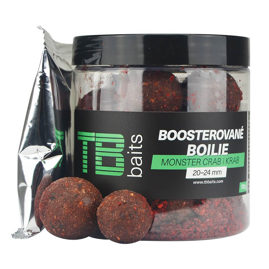 Dipované TB Baits Boosted Monster Crab, 120 g