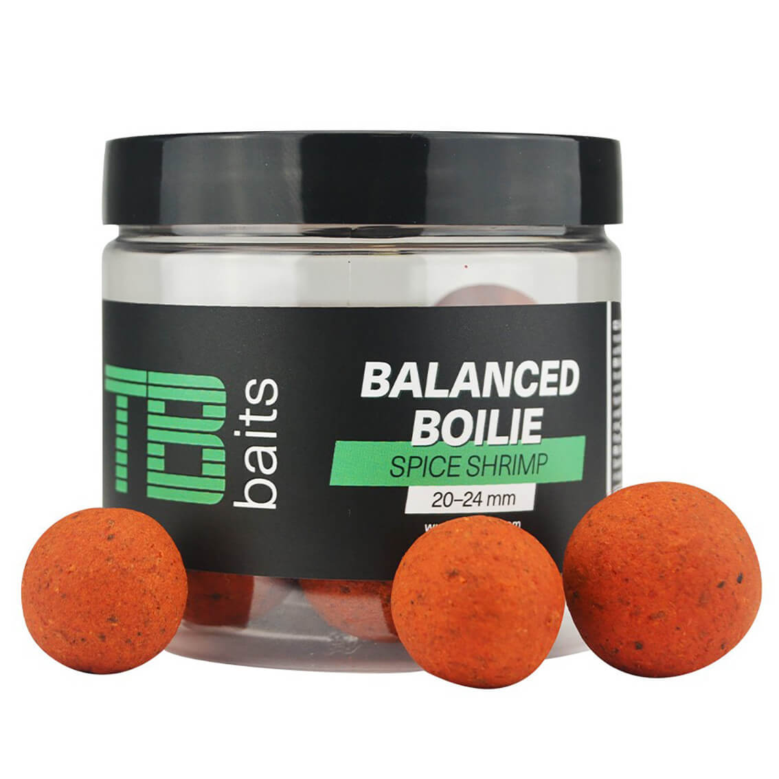 Vyvážené TB Baits Balanced Spice Shrimp + atraktor