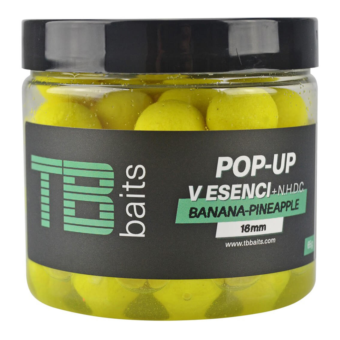 TB Baits Pop Up Yellow Banana Pineapple + NHDC, 16 mm, 65 g