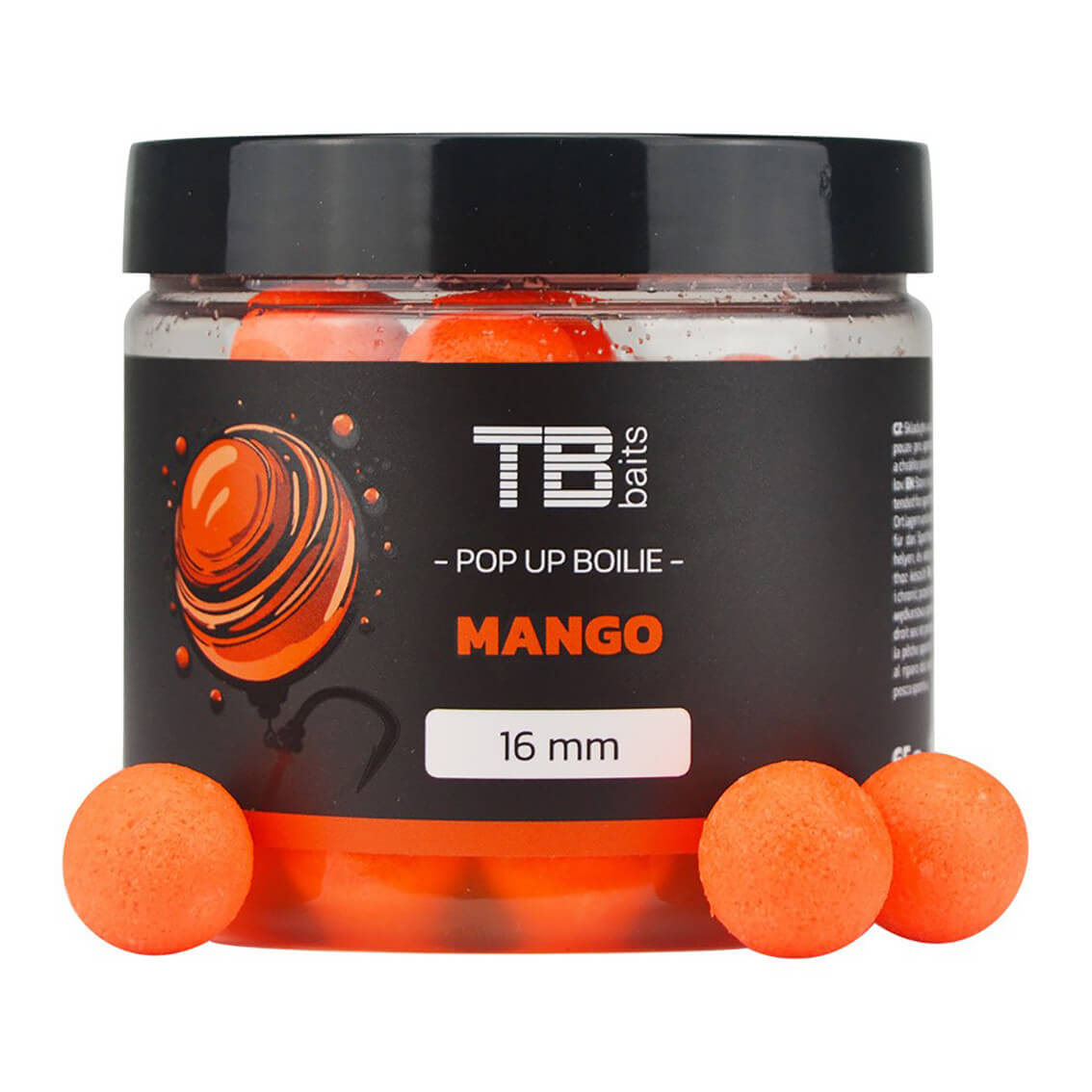 TB Baits Pop Up Mango + NHDC, 16 mm, 65 g