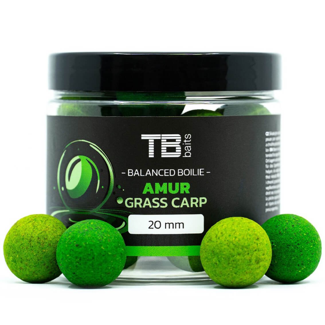 Vyvážené TB Baits Balanced Amur + Atraktor průměr 24 mm