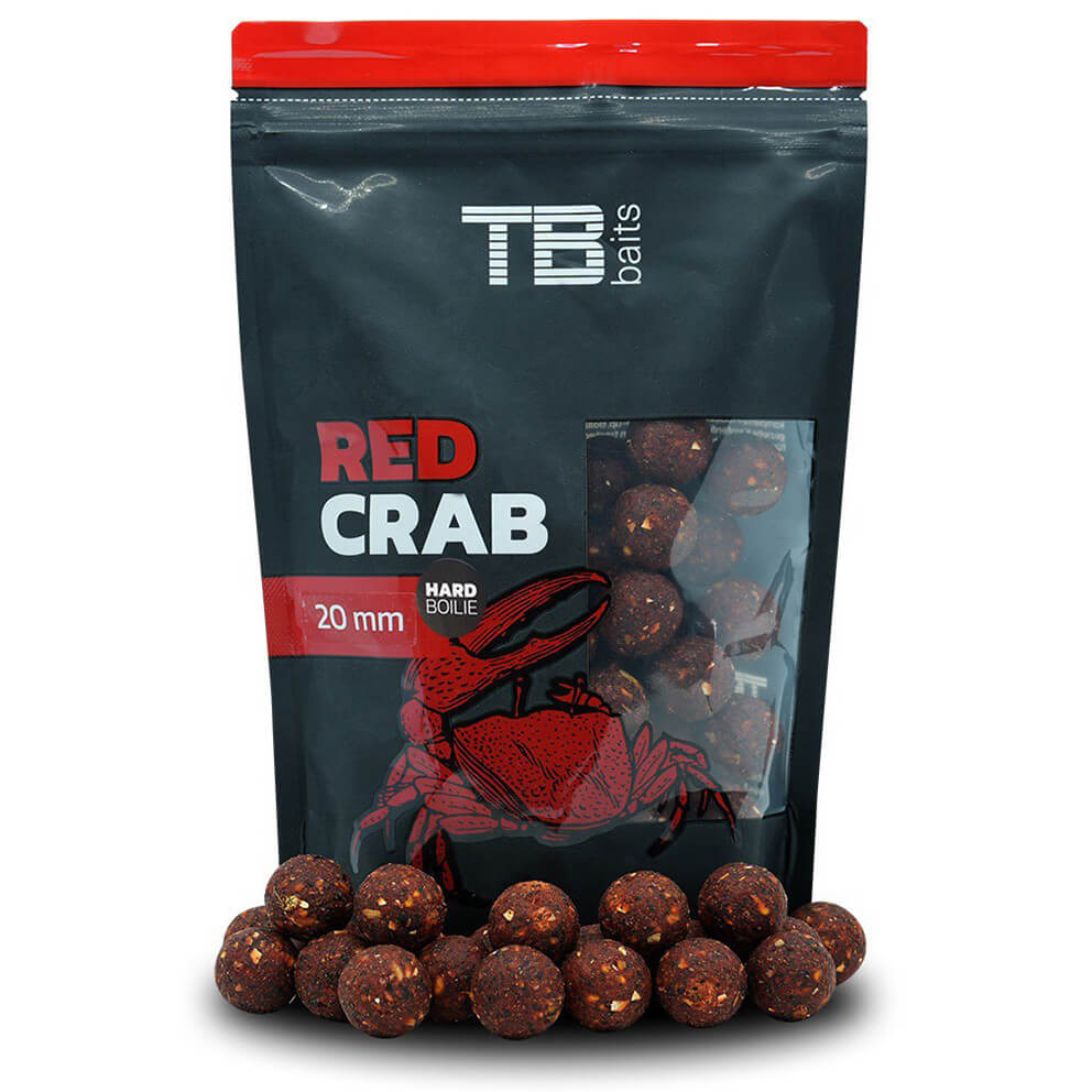 TB Baits Hard Red Crab průměr 28 mm, balení 250 g