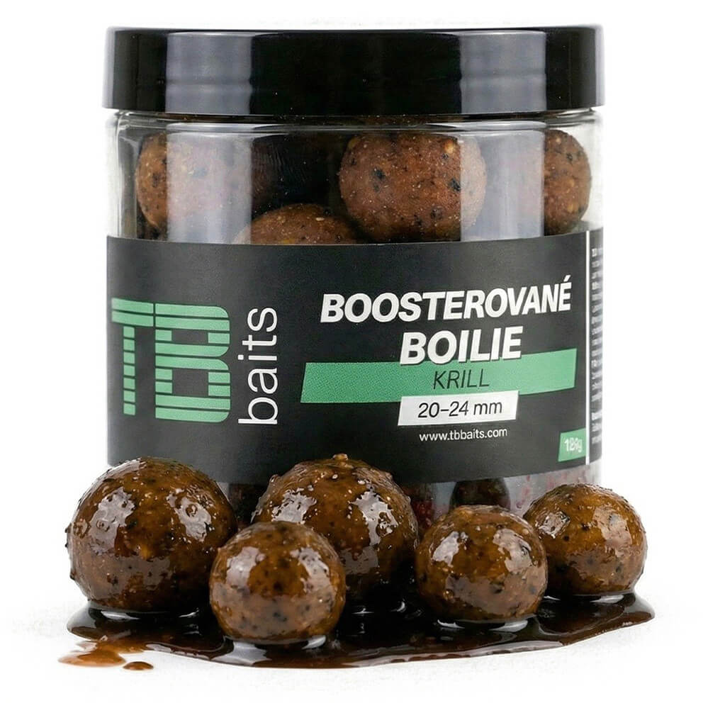 Dipované TB Baits Boosted Krill, 20-24 mm, 120 g