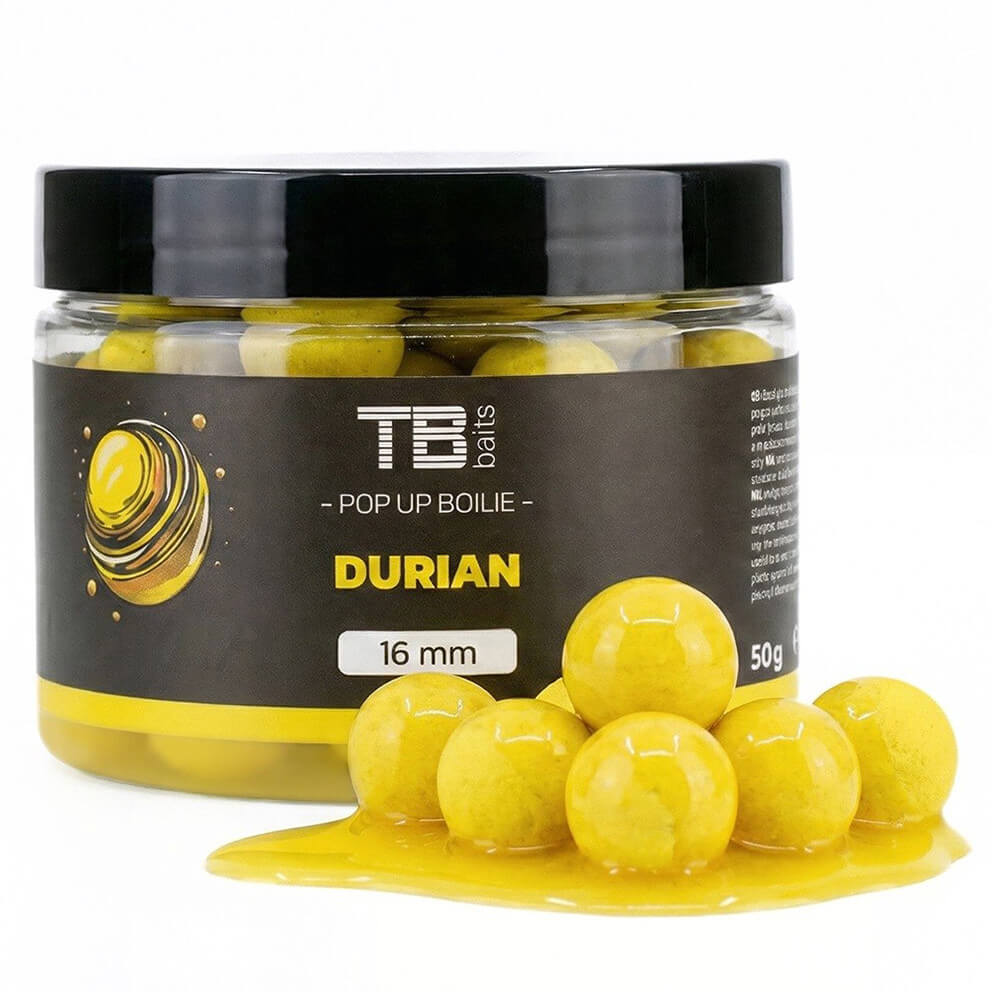 TB Baits Pop Up Durian + NHDC, 50 g průměr 12 mm