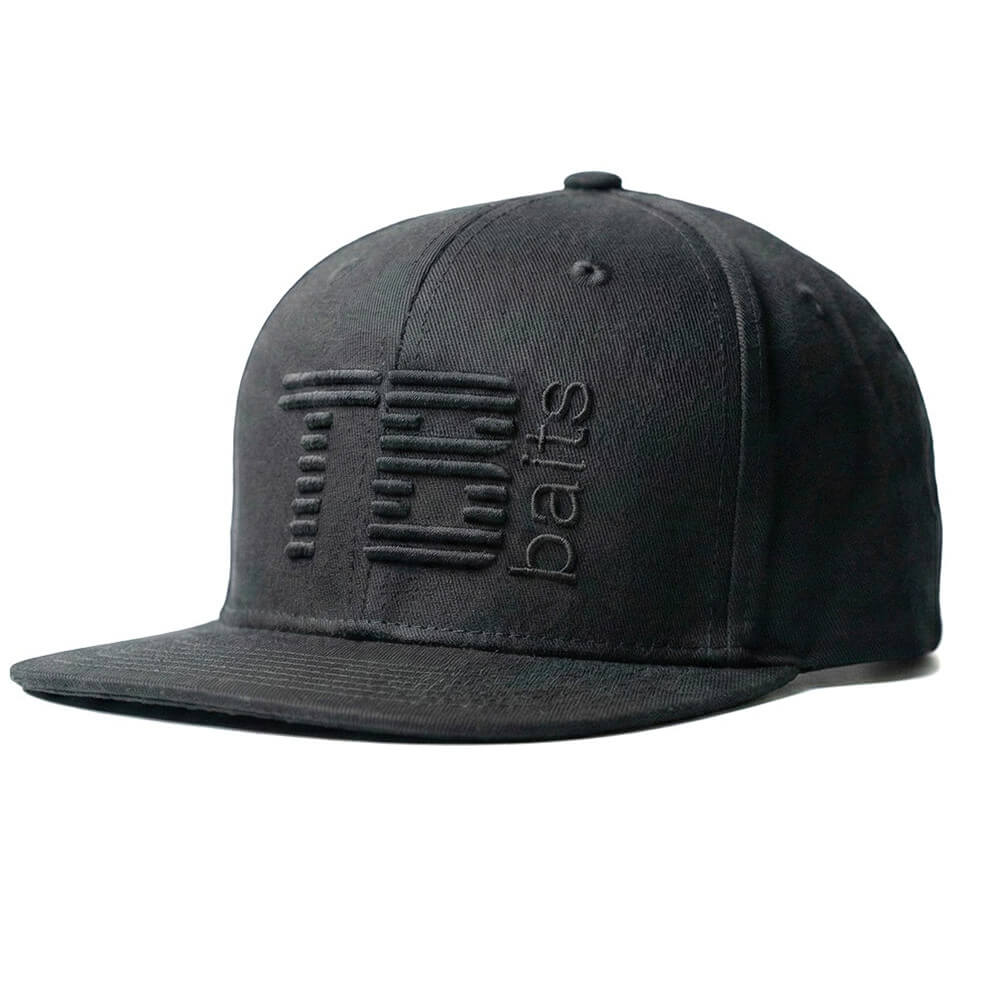 Kšiltovka TB Baits Snapback 3D Logo, Black