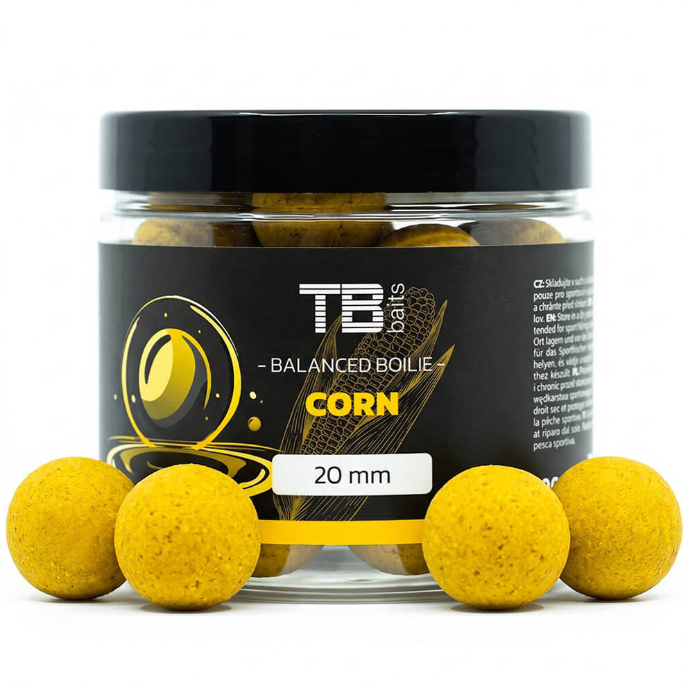 Vyvážené TB Baits Balanced Grand Corn + atraktor průměr 24 mm