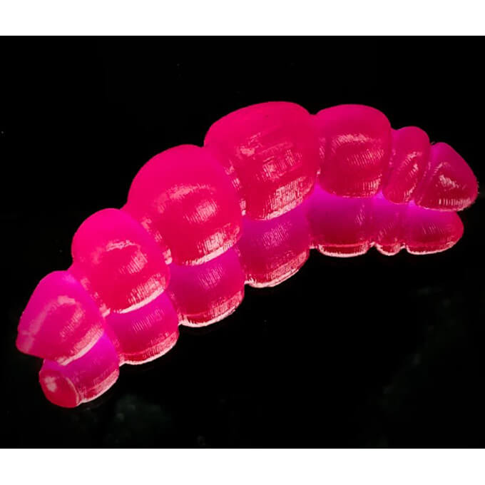 Larva HARMONY BAITS Apod, Cheese, 37 mm, 9 ks 027 Black