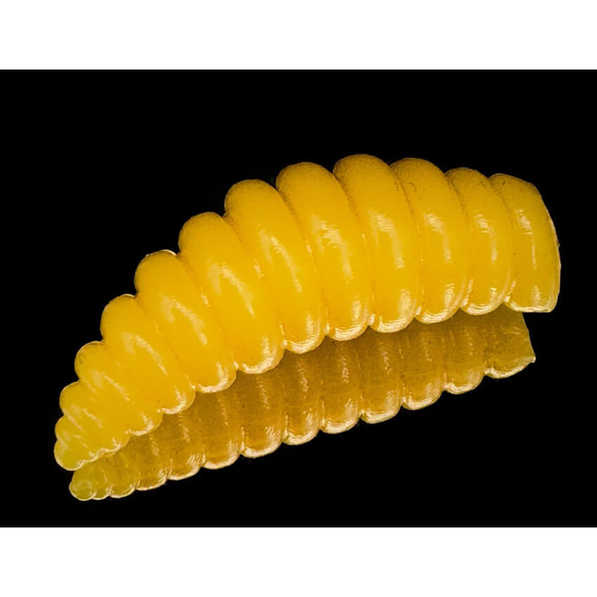 Larva HARMONY BAITS Larva XL, Cheese, 37 mm, 7 ks 027 Black