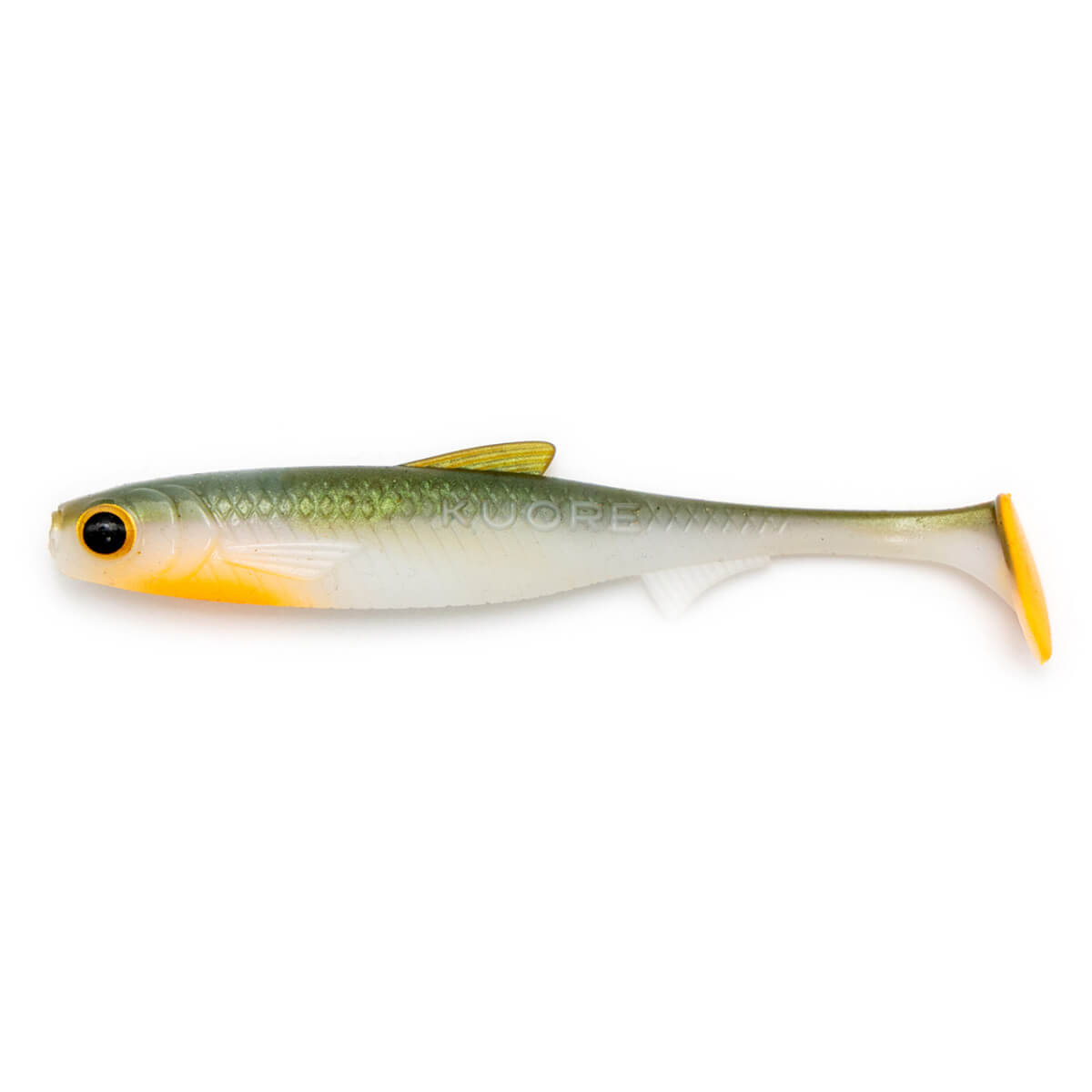 Kopyto KUORE Recoil, Fire Olive délka 9 cm, hmotnost 4,2 g, balení 3 ks