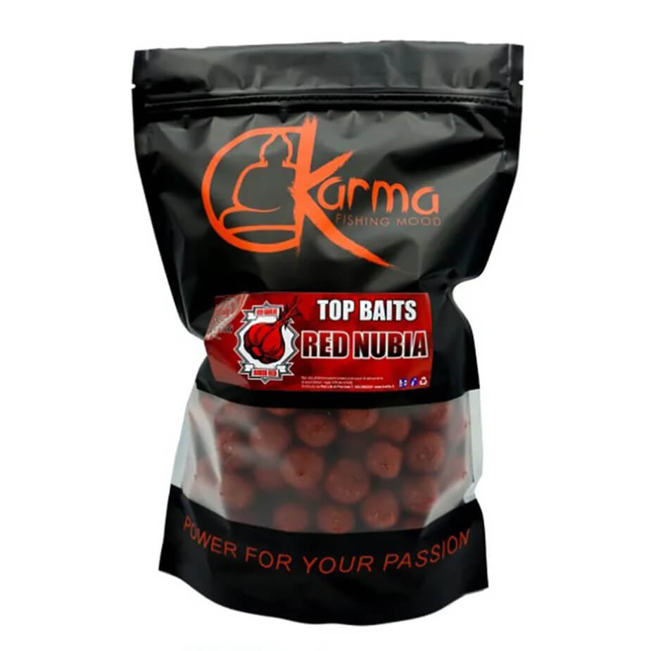 KARMA Top Bait Red Nubia, 1 kg průměr 24 mm