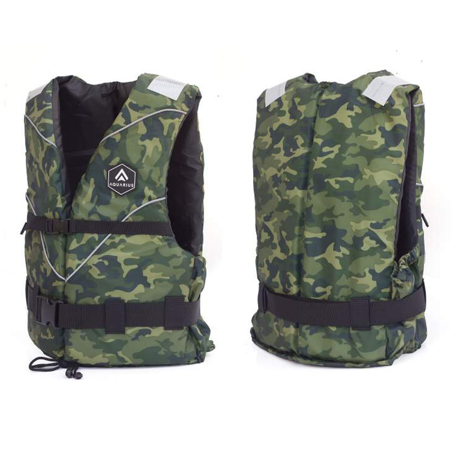 Plovací vesta Aquarius Camo Military vel. XS