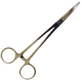 Pean DELPHIN zakrivený délka 13cm