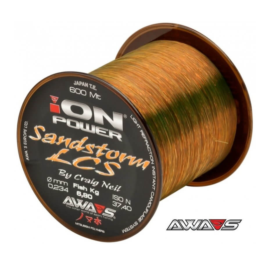 AWA ́S Ion Power Sandstorm LCS 600 m průměr 0,255 mm/ 7,8 kg