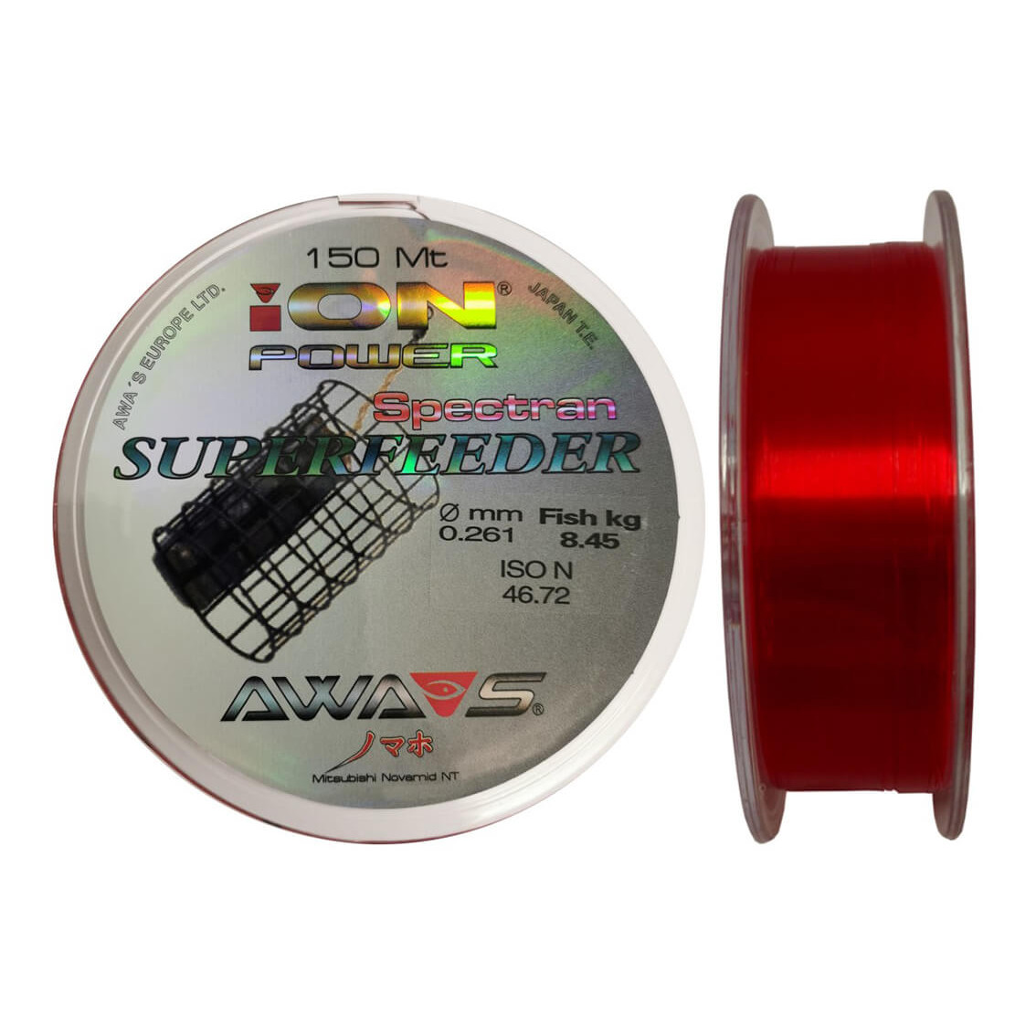 AWA ́S Ion Power Spectran Superfeeder průměr 0,203 mm, nosnost 5,40 kg