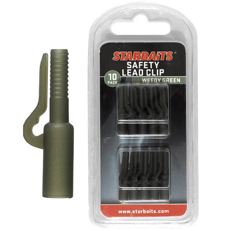 Závěsný klip StarBAITS Safety Lead Clip barva zelená