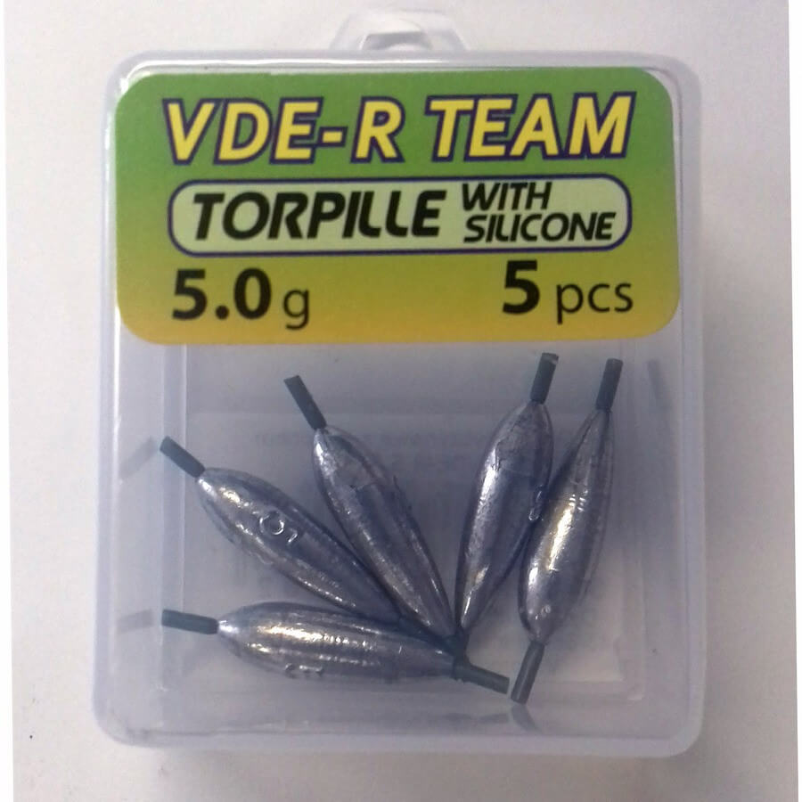 Olůvka VDE-ROBINSON Torpille with Silicone hmotnost 5 g, balení 5 ks