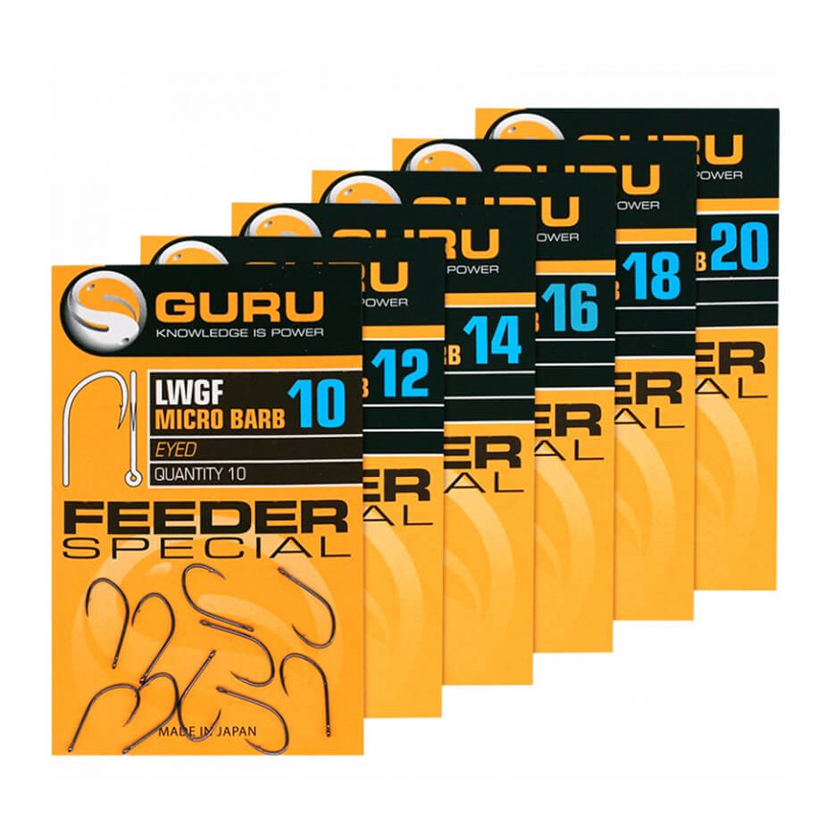 Háčky GURU LWG Feeder Special vel. 10